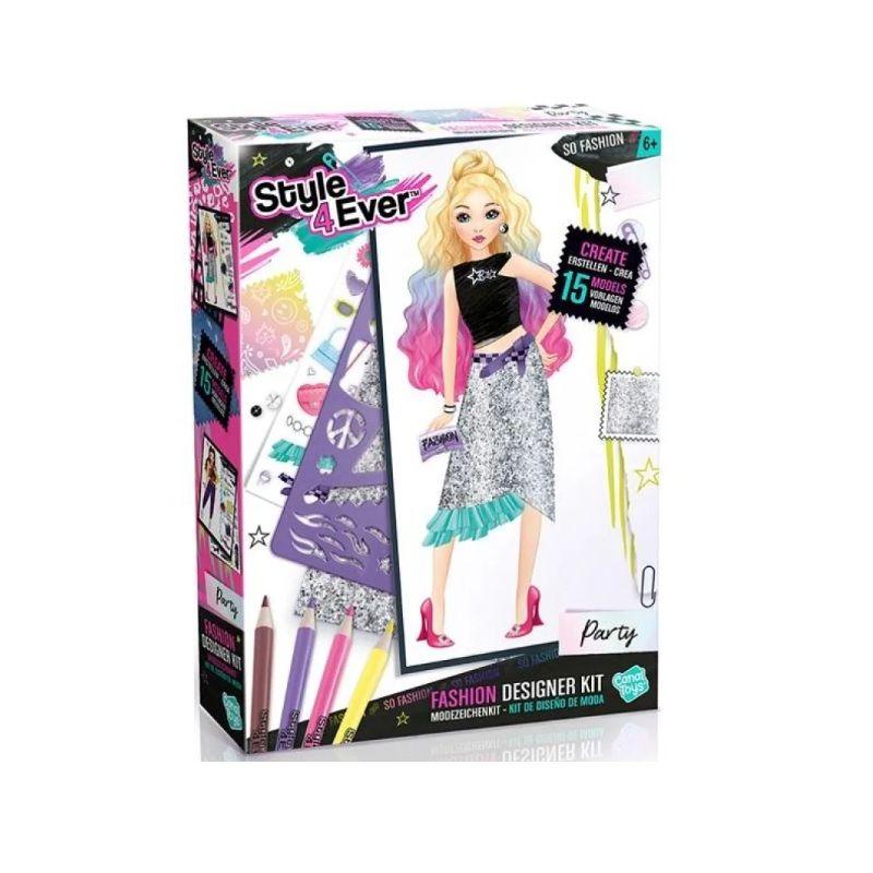 Style 4 Ever Kit Fashion Designer F0167-1 - Brincando de Salão de